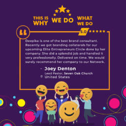 Testimonial - Joey Denton